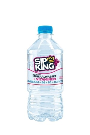 SIPKing 525 ml. woda mineralna z Witaminami