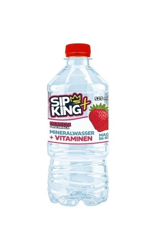SIPKing woda mineralna z Witaminami i aromatem truskawki