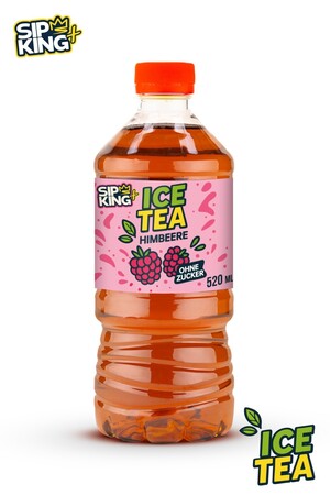 SIPKing 520 ml.ICE TEA Malina