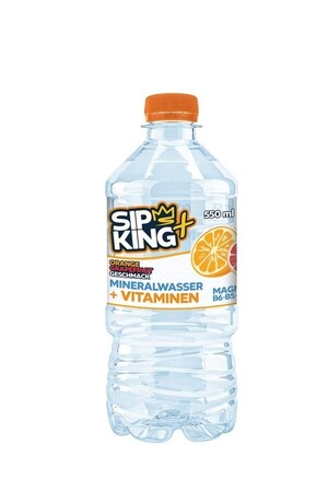 SIPKing woda mineralna z Witaminami i aromatem Pomarańcz - Grejpfrut